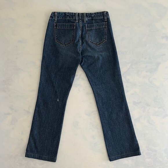 Gap Vintage Low-Rise Boot Cut Denim Blue Jeans - Picture 2 of 8